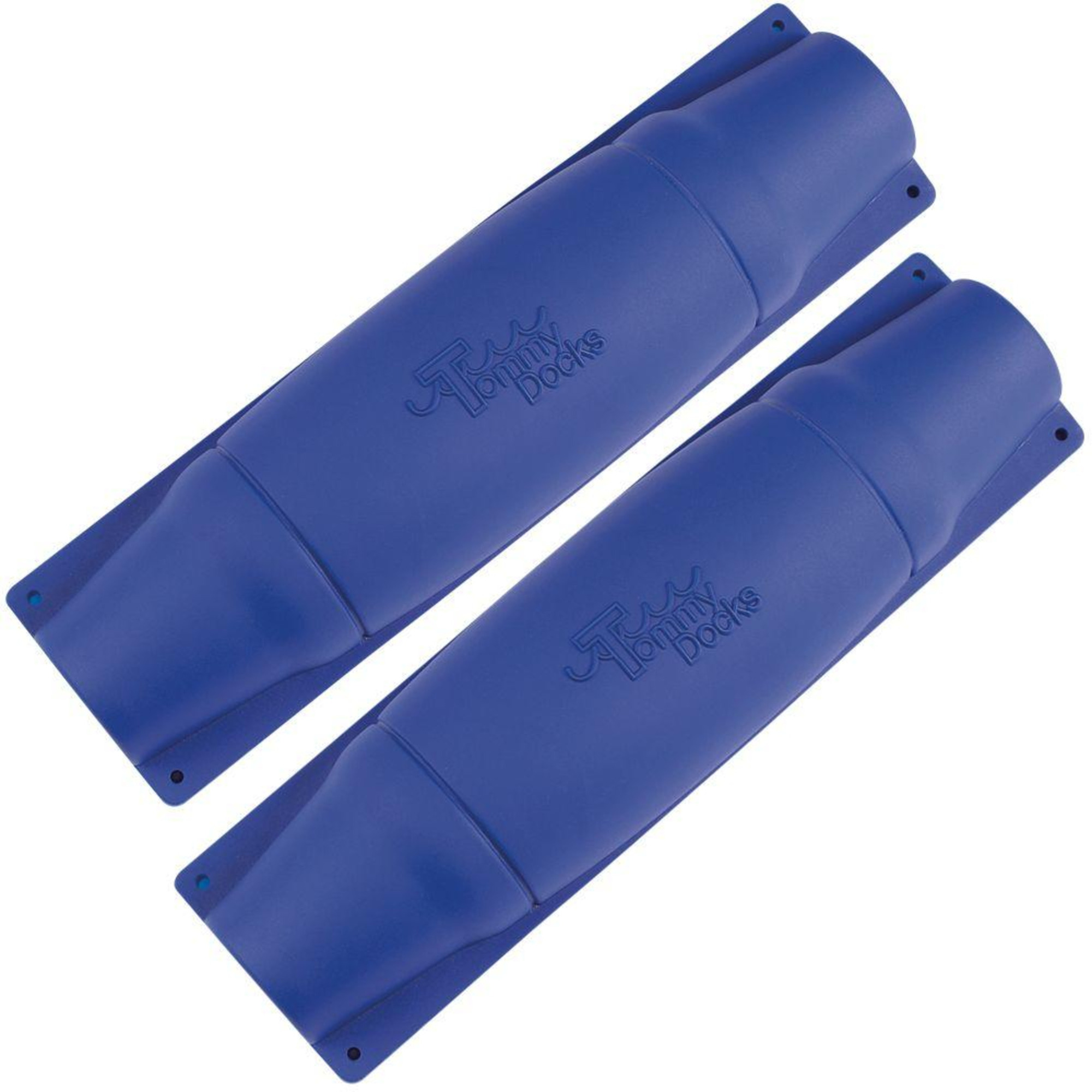 Tommy Docks Straight Dock Bumper - 18in., Blue, PVC, 2-Pack, Model# TD-20002-2
